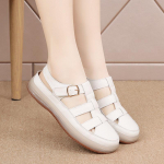 Naiste Sandaalid Suvised Essentials Mary Jane Beach Hingavad suletud varbad, vabaaja pehmed jalutussandaalid t&uuml;drukule Suures suuruses EU:35 roheline