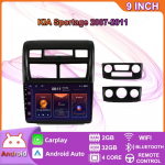 2Din Android WiFi autoraadio multimeedia videopleier Kia Sportage 2007-2011 navigatsiooni-GPS peakomplektile 4+64GB 2+32GB