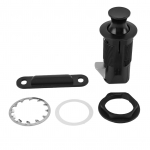 Kapi lukk tsingisulamist ABS turvaline &uuml;mmargune sisseehitatud l&uuml;katav lukk failisahtli kapi postkasti avamiseks Chrome