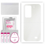 apgo Protective Skin Sticker for the back compatible with Ulefone Armor 11T, Wrap Film, Foil, Vinyl - Pattern Matte Transparent