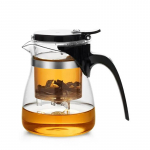 SAMADOYO elegantne tassi isolatsioon eraldusmull teekann kuumakindlast klaasist teekann lihtsa filtriga teetass 600ML