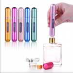 5 ml p&otilde;hjaga laetav parf&uuml;&uuml;mi korduvt&auml;idetav pudeli vedelikukonteiner kosmeetika jaoks pihustatav villimisdosaator, pressipea kaasaskantav reisimine freedom mixed 10pcs