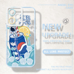 P&otilde;rutuskindel Cartoon Astronaut Crystal Case t&auml;iskaanega kaamerakaitse, l&auml;bipaistev pehme telefoni korpus Xiaomi Redmi jaoks Redmi 10