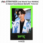 Stray Kids 2. maailmaturnee MANIAC Soulis Photocard Polaroid KPOP K-POP Han - Polaroid
