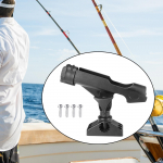 Boat Fishing Rod Holder,Fishing Tool,Easy Installation,Sturdy Convenient Rack,Clamp on