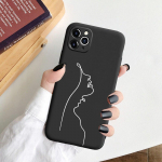 Girl Body Lover Rose pehme &uuml;mbris IPhone 12 7 8 Plus XS XR kaamera kaitse&uuml;mbris iphone 11 Pro Max 13 SE20 6s telefoni kate Iphone 7plus 8plus