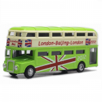 1/90 Eesmine Kahekordne Londoni Buss 2012 Valumalts Mudel &Uuml;histransport Linnaliiklus 1/90-Size:16*3.5*7cm roheline