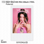 (G)I-DLE G-IDLE IDLE 6. minialbum I Feel Photocard Polaroid ID-kaart MIYEON Soyeon - Polaroid (Q)