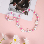 1 komplekt Armsad t&uuml;drukute kingitused Lastele Printsess Aksessuaarid Akr&uuml;&uuml;lhelmed Lilled Kaelakee K&auml;ev&otilde;ru DIY Helmed K&auml;ev&otilde;ru komplekt