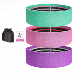 3 tk Takistuskummide komplekt Puusaringid Fitness Libisemiskindel Elastne Kummipael Jooga Ekspanderkummid J&otilde;usaali Fitness Booty Band Kodune Treening S