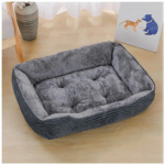 Voodi koerale kassile Lemmikloom Square Palus kennel Keskmine v&auml;ike koer Diivanvoodi padi Lemmiklooma rahustav koera voodi Maja Lemmikloomatarbed Aksessuaarid XS(40X30CM)