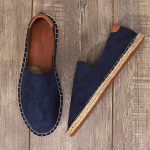 Suvi Uued Meeste Vabaaja Jalan&otilde;ud Moodsad Jalan&otilde;ud Retro K&auml;sit&ouml;&ouml; Espadrillid Hingavad Kulumiskindlad Tennised Suurused 45 46 47 43 sinine