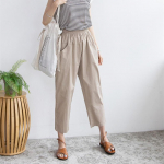 Tooxika Nine Points Harem P&uuml;ksid Naiste Fat Mm K&otilde;ik sobivad vabaaja naiste p&uuml;ksid Plus Fat Plus Suurus 200 Catties lahtised p&uuml;ksid M valge