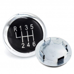 6 kiiruse k&auml;igukangi peakatte k&auml;igukangi nupu varda m&auml;rgi embleemi trimmikatte kate VW Passat B6 2005-2011 B7 2010-2014 CC 2009-2012 jaoks