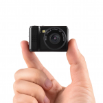 Mini digitaalne videokaamera 1080p videokaamera sisseehitatud aku LCD-ekraani v&auml;lguga fotovideo jaoks must