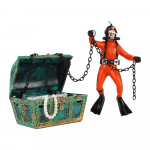 Akvaariumi kaunistustarvikud Treasure Hunter Akvaariumi kaunistused Akvaariumi kaunistused oranž