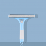 1tk, 3-&uuml;hes klaasipuhasti kaabitsa ja pihustiga, aknapesuri, plaat, auto esiklaas, peegel, vannituba, puhastusvahendid, puhastust&ouml;&ouml;riist