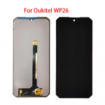 LCD-ekraan Oukitel WP26 jaoks LCD-ekraan Puuteekraan Digitaatori moodul Paneel Koostu Varuosa must