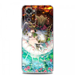 Genshin Impact maastikuga telefoni&uuml;mbris Xiaomi Redmi Note 13 12 5G 9S 9 8 10 11 Pro Plus 4G 9T 13C 12C10C 9C 9A 7 jaoks, l&auml;bipaistev &uuml;mbris Redmi Note 13 5G