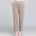 Keskealised ja vanad naised kevadsuvised p&uuml;ksid &otilde;hukesed elastsed v&ouml;&ouml;kohad lahtised puuvillased ema pikad vabaaja p&uuml;ksid suures suuruses L