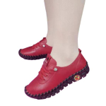 1 paar hingavaid k&otilde;ndimisjalatseid, lameda kontsaga naiste keskmise platvormiga k&otilde;ndimisjalatsid Kulumiskindlad kerged spordijalatsid 43 punane