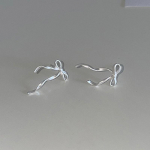 Y2K Ribbon Bow K&otilde;rvar&otilde;ngad Naistele Armsad Ehted Piercing K&otilde;rva Aksessuaarid 1 pair