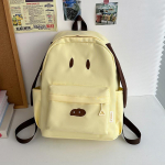 &Uuml;likoolilinnaku &otilde;pilaste koolikott, naiste multifilmi seljakott, t&uuml;drukute suure mahutavusega seljakott beež