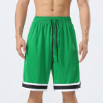 Meeste korvpall Football Scanties hingavad ja kiiresti kuivavad l&uuml;hikesed p&uuml;ksid kulturismiks taskulukuga v&auml;lijooksup&uuml;kstega XL