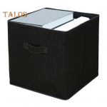 Kangast hoiukuubik k&auml;epidemega, suure mahutavusega, h&otilde;lpsasti ligip&auml;&auml;setav kokkupandavad raskeveokite m&auml;nguasjad riided hoiukast Organisatsiooni tarvik S roosa