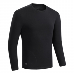 Meeste talvine soojenduspesu Pestav USB elektriline soojendusega termofliisvoodriga T-s&auml;rgid M must