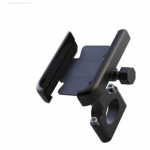 Mobiiltelefoni hoidik mootorratta elektris&otilde;idukite navigatsiooniseadmetele, alumiiniumsulamist p&otilde;rutuskindel kronstein