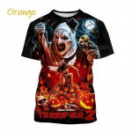 Suvine &otilde;udusfilm &Otilde;udusfilm 3D-printimine T-s&auml;rgid Meeste vabaaja moep&otilde;nevik Kloun Halloween l&uuml;hikeste varrukatega L&otilde;busad lahedad T-s&auml;rgid L