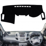 Auto armatuurlaua kate Toyota Hilux 150 seeria SR SR5 2005-2015 LHD RHD jaoks, Dashmat Pad Carpet Dash Mat p&auml;ikesevari