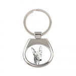 Pharaoh Hound, Kelb tal-Fenek - keychain with a dog, keychain with a print, personalized pendant from the Art-Dog brand