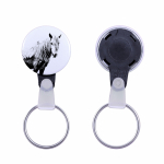 Giara Horse - unique keychain with a horse picture, handmade product, light and handy pendant from Art-Dog brand