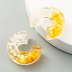 Loomingulised C-kujulised akr&uuml;&uuml;list rippuvad k&otilde;rvar&otilde;ngad Trend V&auml;rvilised k&otilde;rvar&otilde;ngad naistele Brincos naiste moeehted k&otilde;rvar&otilde;ngad