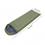 Ultralight Envelope magamiskott reisimiseks kaasaskantav magamiskott hingav mugav madrats koos survekotiga 3 hooajaks