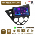 Android Carplay autoraadio Ford Focuse jaoks 1998-2005 Multimeediumipleier peaseade Stereo GPS-navigatsioon BT WIFI 4+64GB 4+64GB