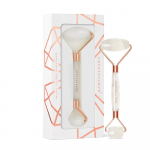 CRYSTALLOVE Facial Roller Made of Clear Quartz - Masażer do twarzy z kryształu g&oacute;rskiego