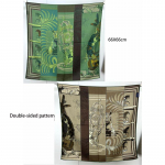 65*65cm Kahepoolne mooruspuu siid + villane sall naistele Kvaliteetne siidist villane kandiline sall Kaunistus s&uuml;gistalvine fliisist kaelar&auml;tik 66*66cm