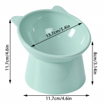 Kassitoidukauss T&otilde;stetud kassitoidu veekauss T&otilde;stetud kassitoidukauss K&otilde;rgendatud statiiv Lemmikloom roosa