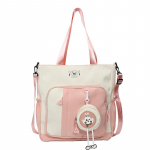 V&auml;rviplokkidest ostukott Naiste &otilde;lakott &Otilde;pilase suure mahutavusega crossbody kott roosa