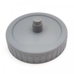 Silikoonist &uuml;laosa laia suuga masoni purgi k&auml;&auml;rituskork 86 mm Airlock fermentatsioonikaaned purgi kaas 2pcs grey for 86mm