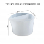 Split Cup v&auml;rvivalamiseks, Fluid Art Split Cup Akr&uuml;&uuml;lv&auml;rvi valamine Split Cup vaigu valamine Ise isetegemise maalimist&ouml;&ouml;riistad 3 frames