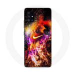 Coque Maniacase pour Samsung Galaxy A51 4G Nike peinture color&eacute;e
