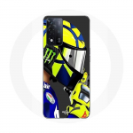 Coque Maniacase pour Oppo A93s 5G super-moto Valentino Rossi MotoGP Helmet
