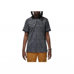 Jordan Dri-FIT Sport &Uuml;leni Prinditud Vabaaja L&uuml;hikeste Varrukatega Polo S&auml;rk Meeste Polo S&auml;rgid Suitsuhall FN5853-084 L