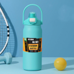 1500ML 304 roostevabast terasest spordi suure mahutavusega isoleeritud v&auml;litingimustes kaasaskantavad k&auml;eshoitavad &otilde;lgvee vaakumkolvid ja termosed 800ml/26oz piparm&uuml;ndiroheline v&auml;rv