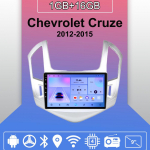 Android Carplay autoraadio Chevrolet Cruze 2012-2015 multimeediumipleieri peakomplekti stereo-GPS-i navigatsioonis&uuml;steemi jaoks BT WIFI 2+32GB 1+16GB must