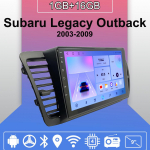 Android Carplay autoraadio Subaru Legacy Outback 2003-2009 multimeediumipleieri peakomplekti stereo GPS-navigatsioon BT WIFI 2+32GB 1+16GB